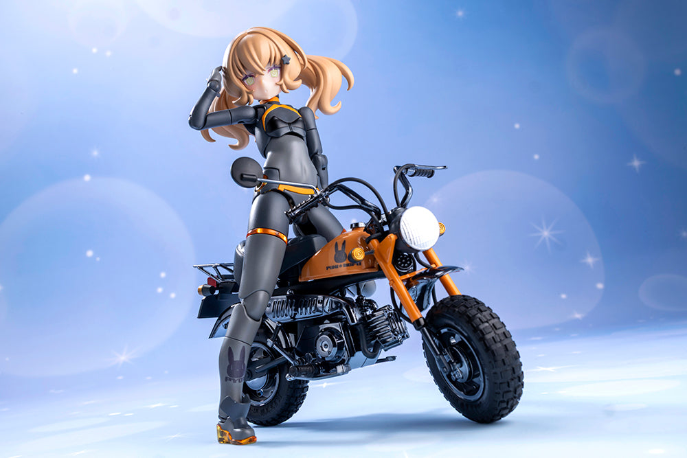 メガミデバイス PUNI☆MOFU レーシングトゥ with Honda Z50J-1 モンキー