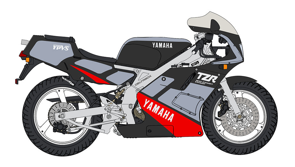 ヤマハ TZR250 (3MA) 前期型 (1989)
“ブイマックスブルー/スターシルバー”