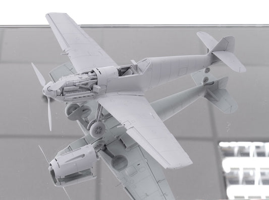 【オリジナル特典付き】1/48 WW.II ドイツ軍 メッサーシュミットBf109 E-4特典付き