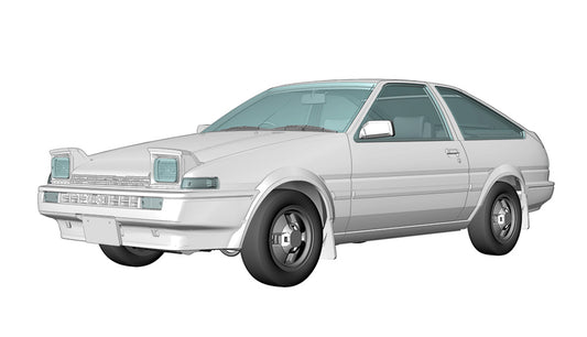 トヨタ スプリンター トレノ
AE86 GT APEX 前期型 (1983)