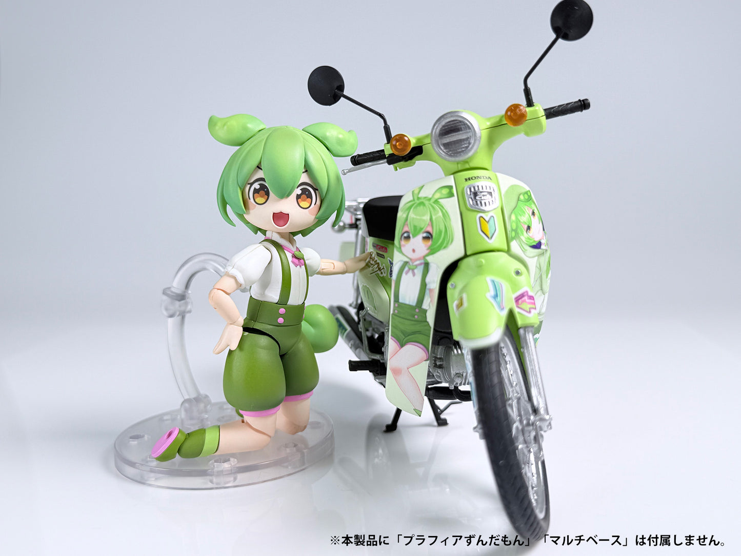 1/12スケール プラスチックキット 1/12 ホンダ スーパーカブ(ずんだもんEdition)