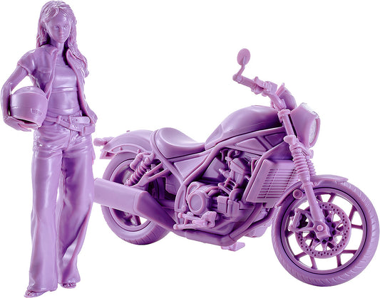 PLAMAX MF-101 Rider's portrait Honda Rebel 1100 ラベンダー