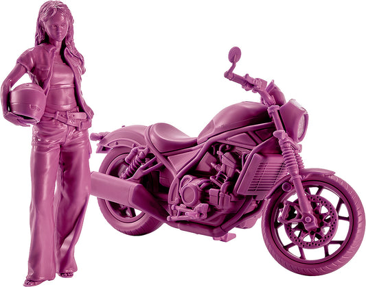 PLAMAX MF-101 Rider's portrait Honda Rebel 1100 ワインレッド