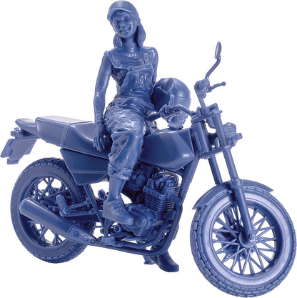 PLAMAX MF-103 Rider's portrait Honda FTR 223 ブルー