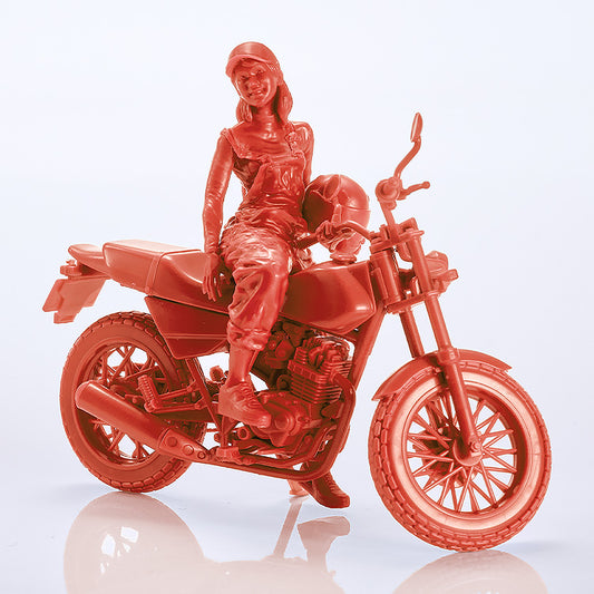 PLAMAX MF-103 Rider's portrait Honda FTR 223 レッド