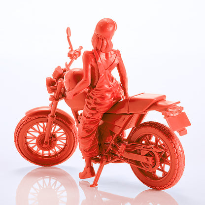 PLAMAX MF-103 Rider's portrait Honda FTR 223 レッド