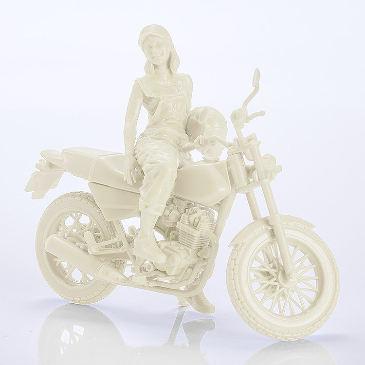 PLAMAX MF-103 Rider's portrait Honda FTR 223 ホワイト