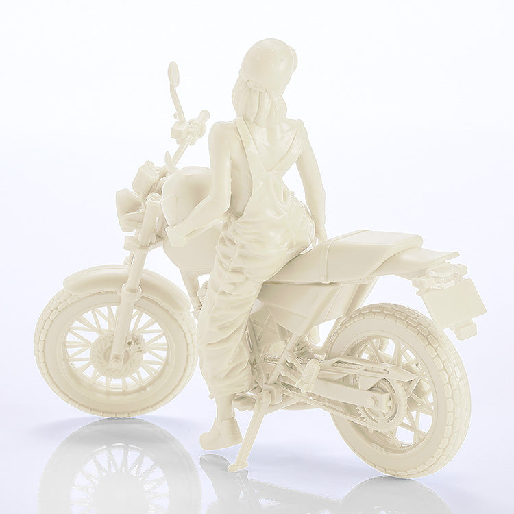 PLAMAX MF-103 Rider's portrait Honda FTR 223 ホワイト