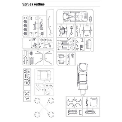 1/24 ランチア フルビア HF 1972 ラリー モンテカルロ ウィナー