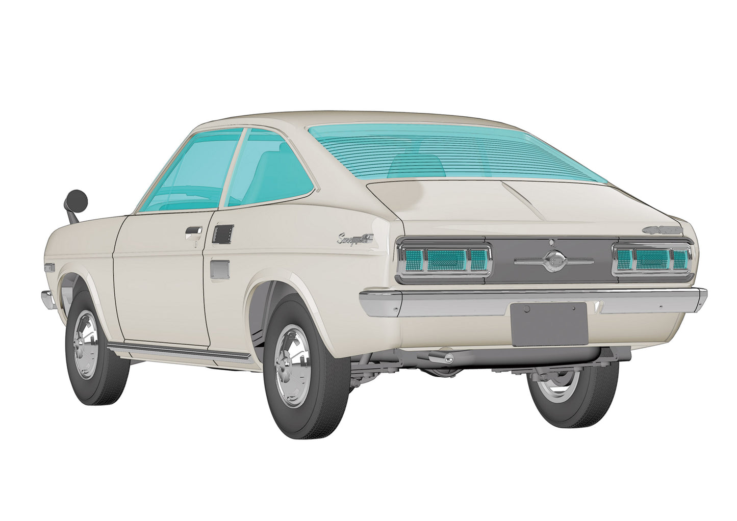 ニッサン サニークーペ (B110) 後期型 GX5 (1972)