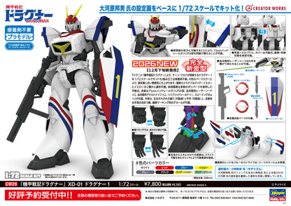 「機甲戦記ドラグナー」 XD-01 ドラグナー