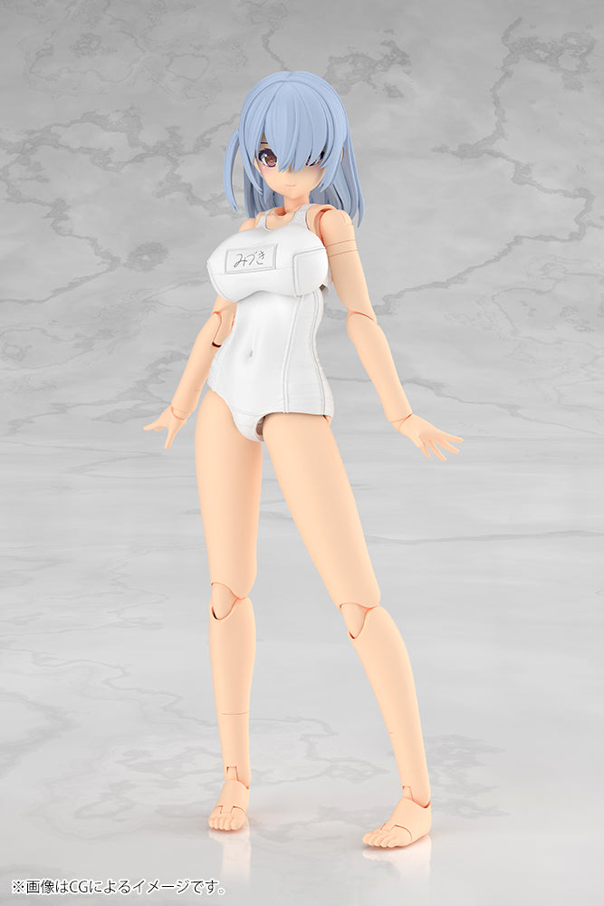 フレームアームズ・ガール ミヅキ School Swimsuits ホワイトVer.