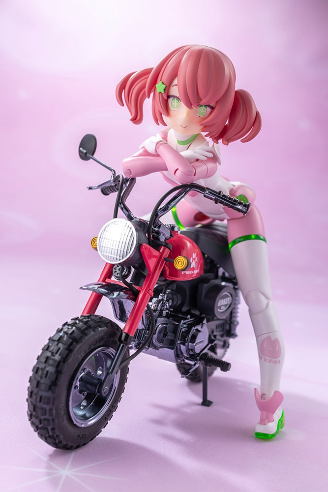 PUNI☆MOFU レーシングマオ with Honda Z50J-1 モンキー