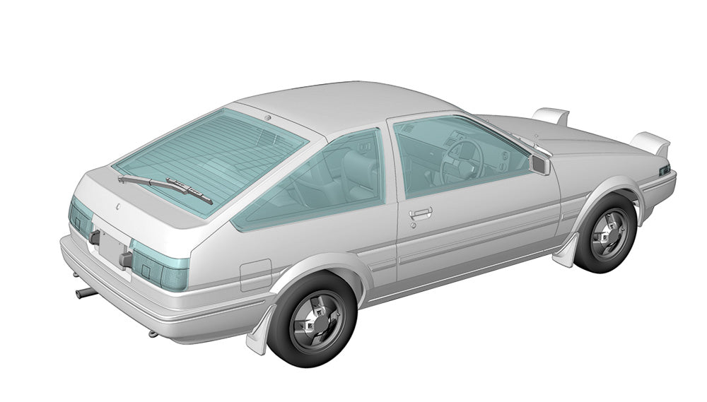 トヨタ スプリンター トレノ 
AE86 GT APEX 前期型 (1983)