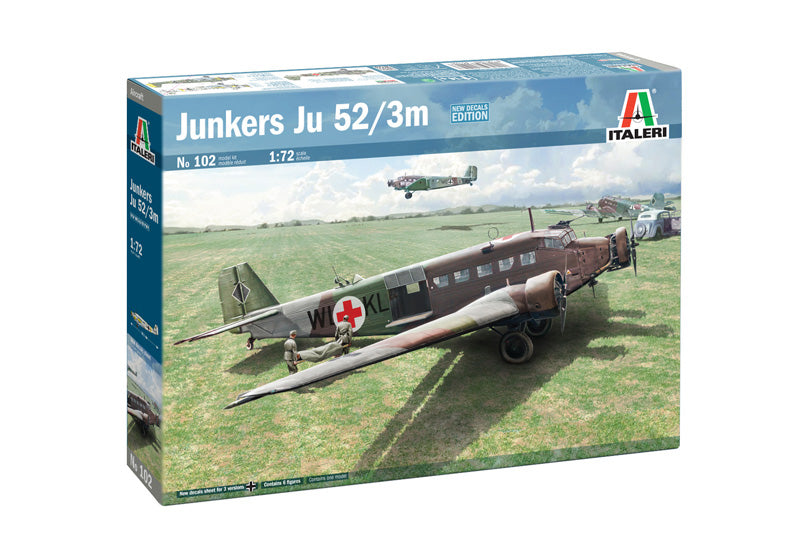 1/72 WW.II ドイツ軍 ユンカース Ju-52/3m 輸送機