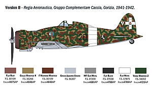 1/32 イタリア空軍 マッキ MC.200（日本語対訳補足説明書付属）