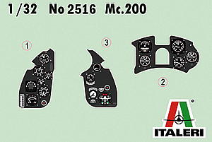 1/32 イタリア空軍 マッキ MC.200（日本語対訳補足説明書付属）