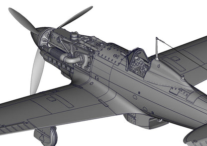 1/32 WW.II イタリア空軍 マッキ MC.202 フォルゴーレ（日本語対訳補足説明書付属）