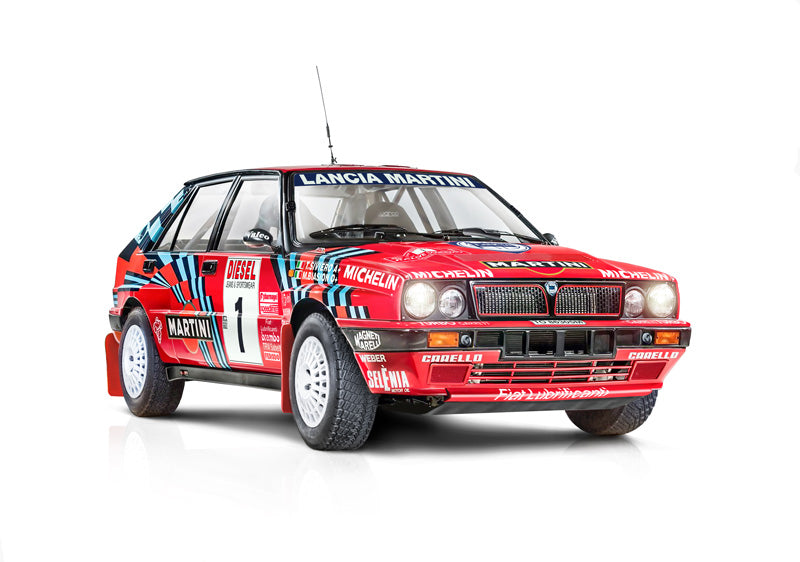 1/12 ランチア デルタ HF インテグラーレ 16V 1989 サンレモラリー（日本語対訳補足説明書付属）
