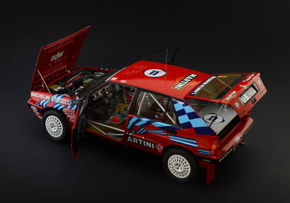 1/12 ランチア デルタ HF インテグラーレ 16V 1989 サンレモラリー（日本語対訳補足説明書付属）