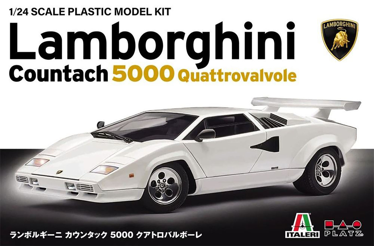 1/24 ランボルギーニ カウンタック LP5000 クアトロバルボーレ 日本語版特別仕様
